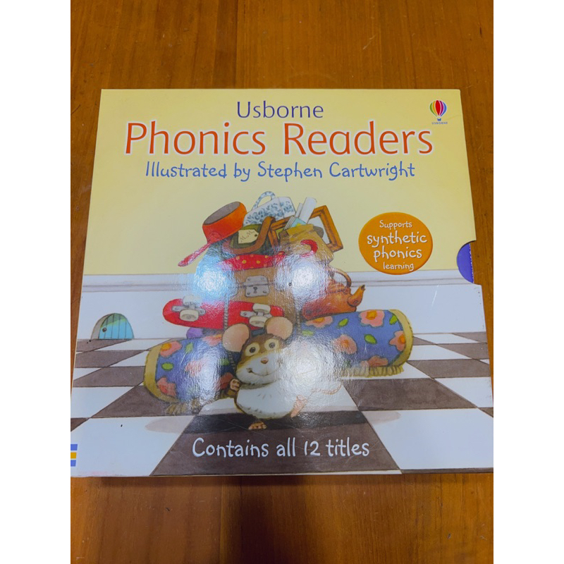 自然發音繪本 Usborne Phonics Readers - 12 Books