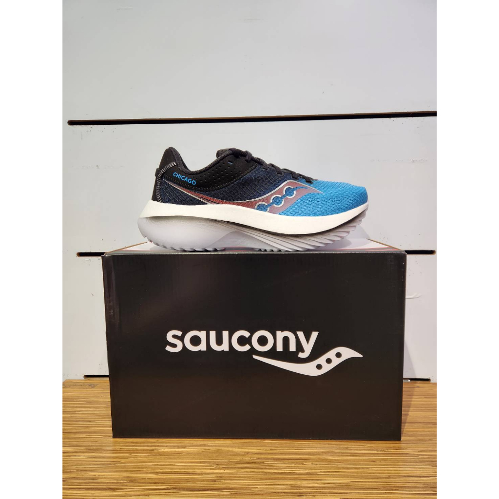 【清大億鴻】SAUCONY 男款 KINVARA PRO 頂級碳版鞋 慢跑鞋SCS20847-210風城藍