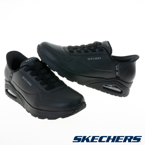 SKECHERS 男運動系列 瞬穿舒適科技 UNO - 183005BBK