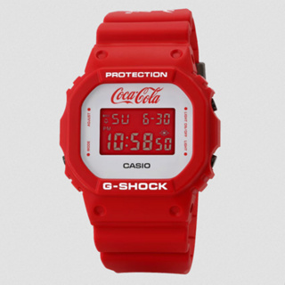 BEETLE 卡西歐 CASIO G-SHOCK 可口可樂 COCA COLA 聯名 手錶 DW5600CC23-4 紅