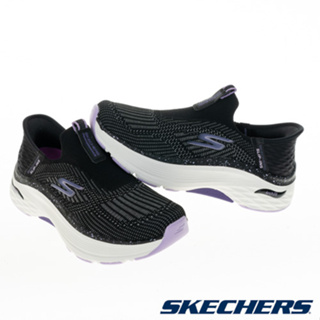 SKECHERS女慢跑系列瞬穿舒適科技GO RUN MAX CUSHIONING ARCH FIT-128924BKPR