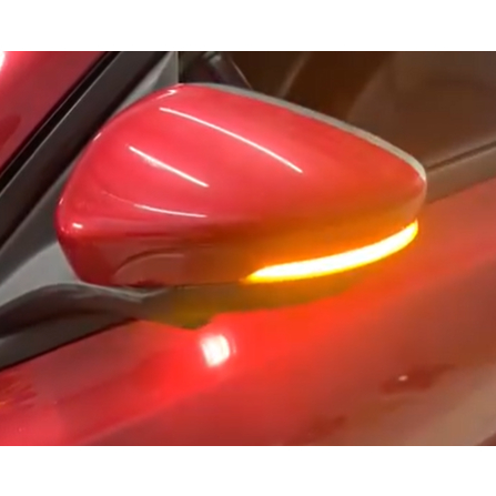 【法騰汽車百貨】Ford Focus MK4 後視鏡 流水LED方向燈（燻黑動態款）