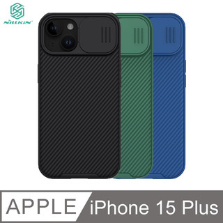 NILLKIN Apple iPhone 15 Plus 黑鏡 Pro 保護殼