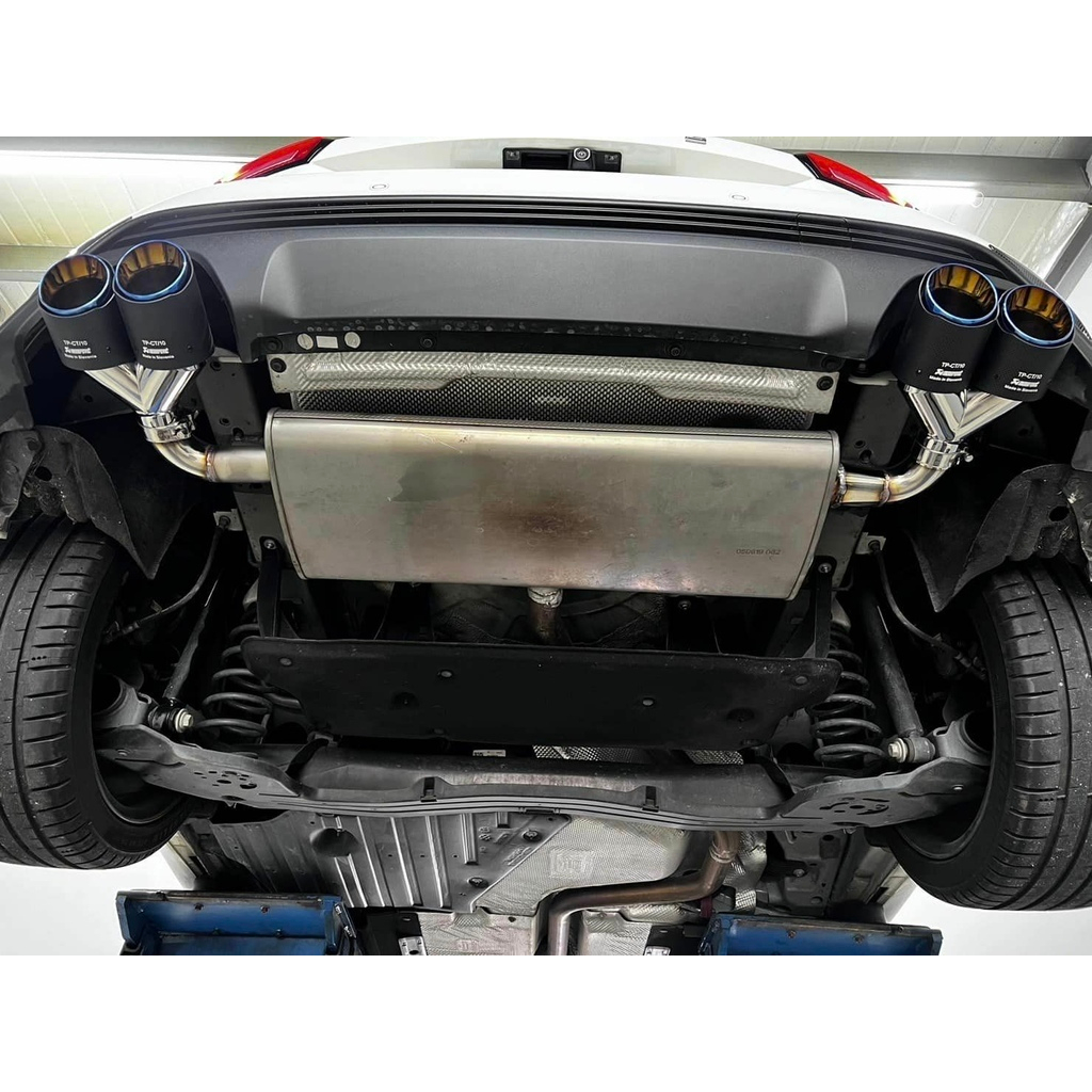 【法騰汽車百貨】Ford Focus MK4/MK4.5 原廠排氣尾桶改四出