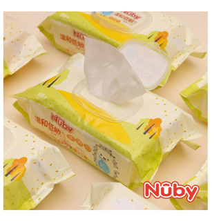 【Nuby】EDI超純水柔濕巾(88抽/3包) ｜超純水 不連抽 包包附蓋 保溼成分