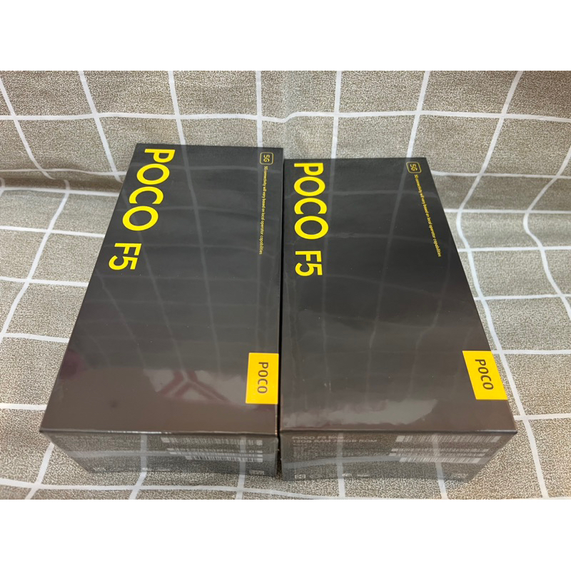全新 POCO F5 5G 12GB+256GB 黑色 台版 公司貨 一年保固 雙北面交