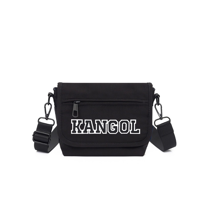 【KANGOL】字母小側包 郵差包 側背包 肩背包(小款)