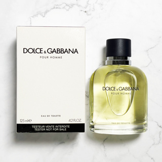 【超激敗】D&G 同名 男性淡香水 TESTER 125ML Dolce & Gabbana Pour Homme
