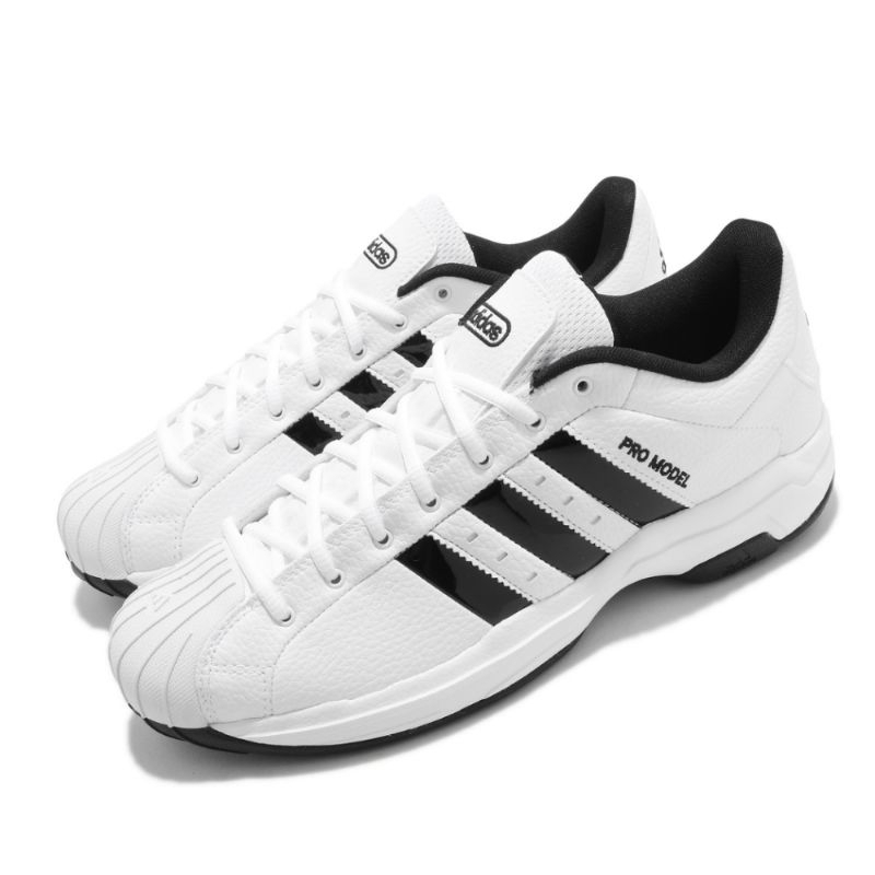 全新台灣公司貨 adidas 籃球鞋 Pro Model 2G Low FX4981 白黑 熊貓 US11 29CM