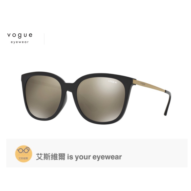 【艾斯維爾】正品Vogue太陽眼鏡 平價名牌時尚首選 亞洲專屬設計 小臉神器 vo5111SD