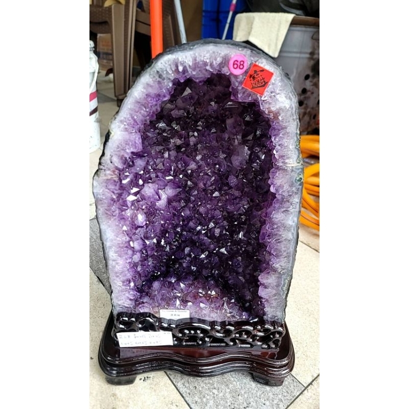 ***如晶緣起***高檔巴西紫水晶洞20.45公斤