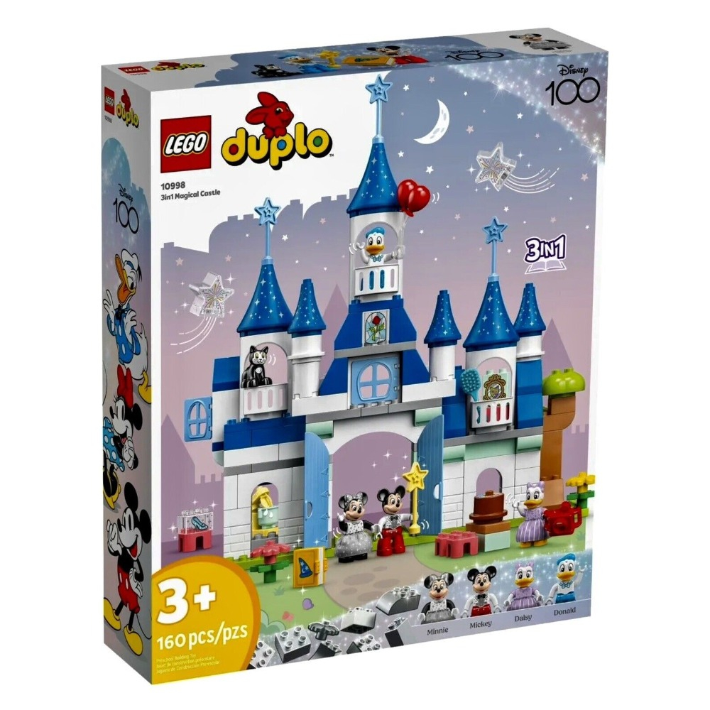 木木玩具 樂高 LEGO 10998 得寶 迪士尼100週年Disney三合一魔法城堡