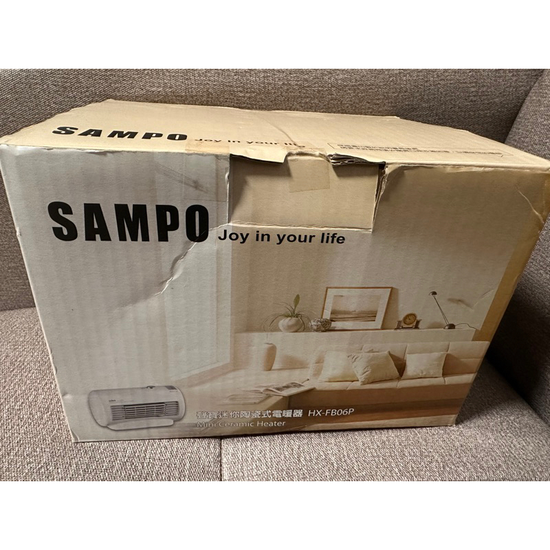 SAMPO聲寶 迷你陶瓷式電暖器 HX-FD06P