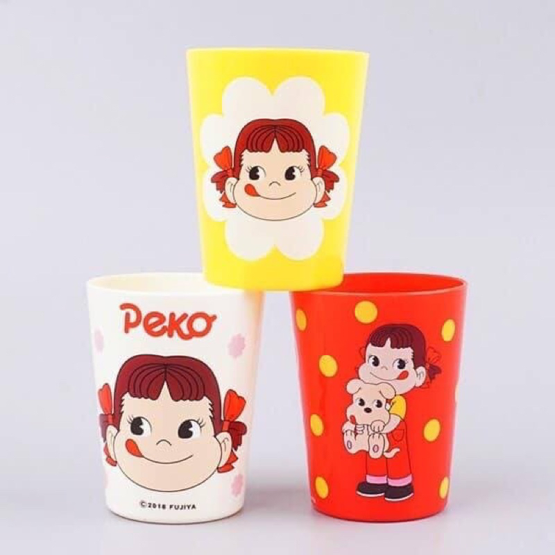 ♜現貨♖ Lilfant 韓國 Milky 不二家Peco 牛奶妹 Peko 兒童杯 疊疊杯 杯子 漱口杯 塑膠杯 水杯