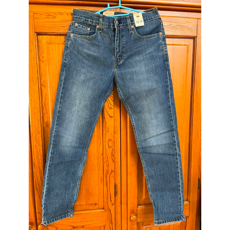 levis 502 tapered hi-ball jeans 牛仔褲 藍