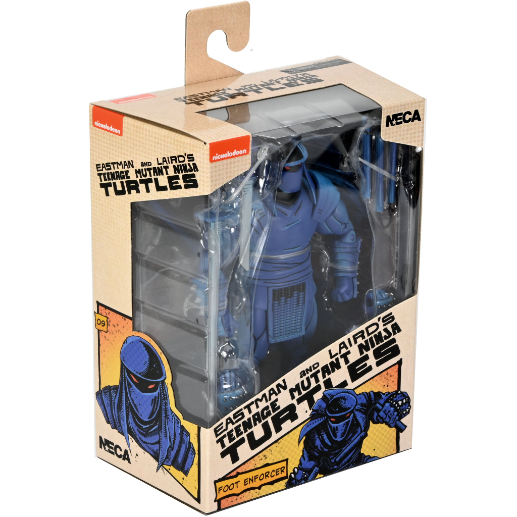 【老爹玩具】 現貨 NECA 忍者龜 Foot Enforcer 幻影漫畫 7吋 可動 板橋可自取