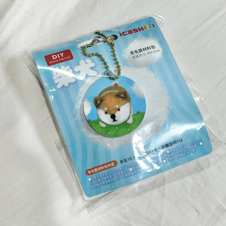 icash-圓滾滾可愛柴犬 悠遊卡 一卡通 卡片博物館 icash2.0感應式卡片 *手作柴犬羊毛氈 *
