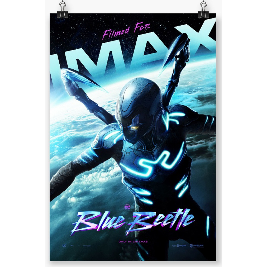 【現貨】《藍甲蟲》IMAX海報