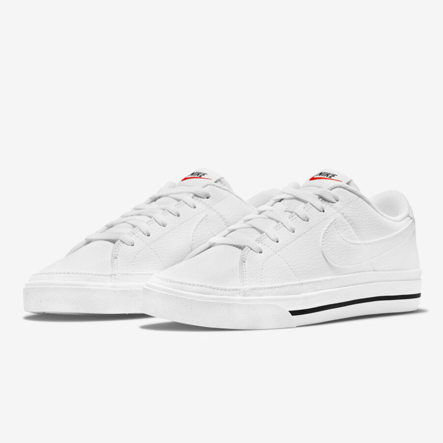 【逢甲FUZZY】W Nike Court Legacy NN 白 皮革 環保材質 小白鞋 復古鞋 DH3161-101