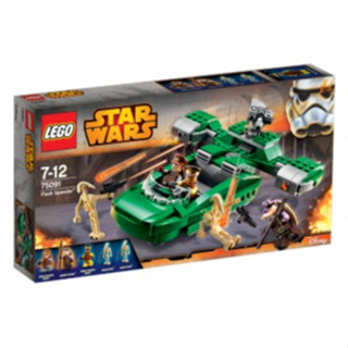 【台中翔智積木】LEGO 樂高 星際大戰 75091 Flash Speeder