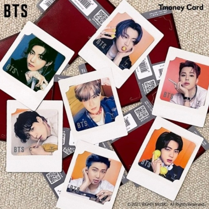 ✿『 CC_Fei 』(預購) 韓國 🇰🇷 BTS 방탄소년단 2021年發行 迷你T-Money CARD 交通卡