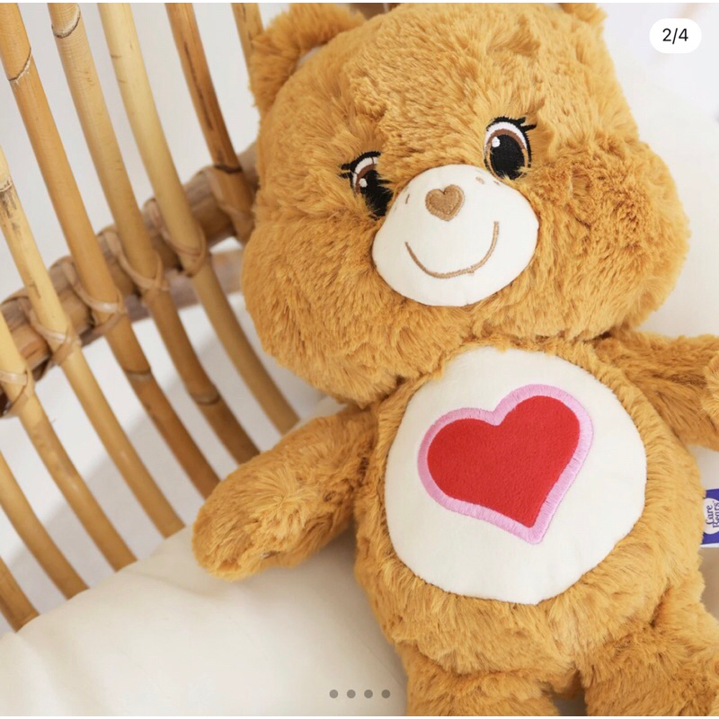 「現貨/預購」(泰國🇹🇭代購）官網購入正版 Care Bears 彩虹熊tender heart bear 25公分