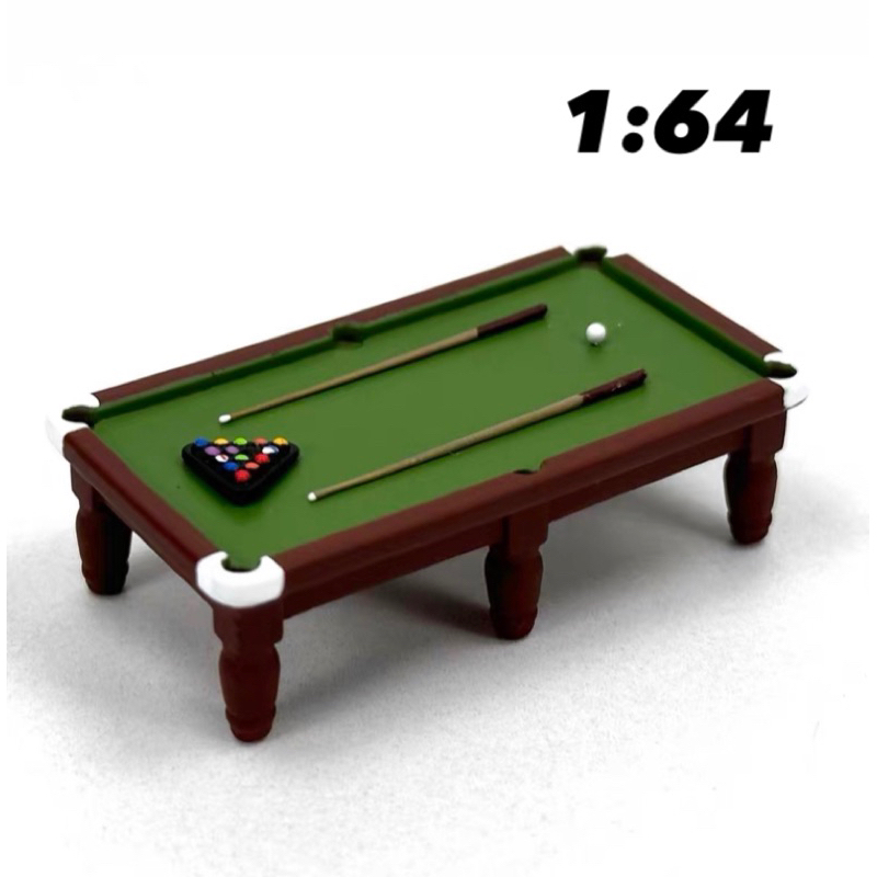 1/64 PG模型🎉撞球桌🎉1:64 微縮模型 袖珍玩具 送禮場景 Tomica
