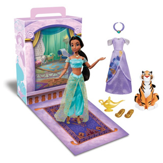 現貨24hr出貨 Jasmine 阿拉丁 茉莉公主 娃娃 盒裝玩具 扮家家酒 公仔 禮盒 可變裝娃娃 美國迪士尼