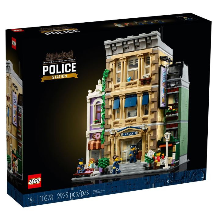 【FunGoods】樂高 Lego 10278 警察局Police Station 街景系列