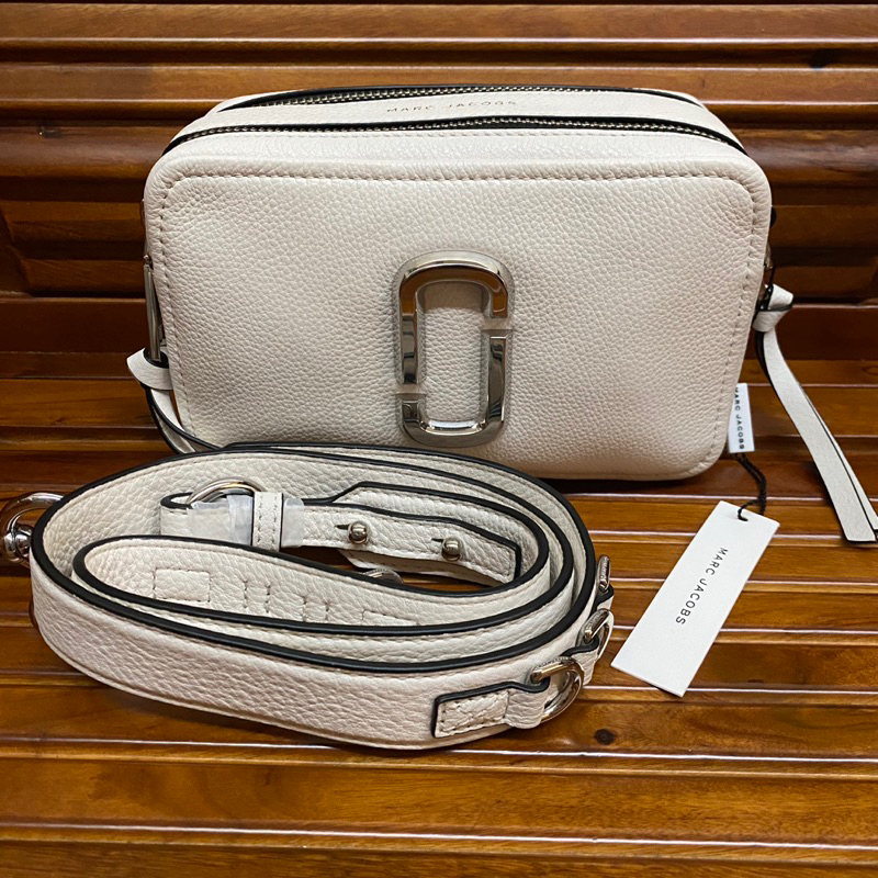 Marc Jacobs  MJ Snapshot Bag 21 白色斜背相機包 全新 降價