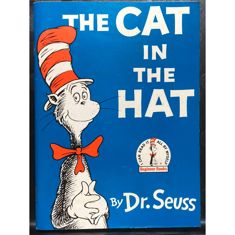 英文兒童童書讀本，the cat in the hat, Dr. Seuss, beginner books, 二手書