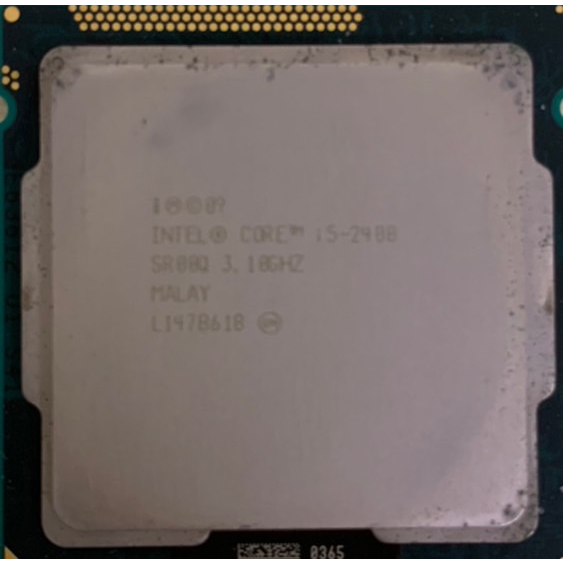 Intel I5-2400 二代 CPU 1155 腳位 非 三代