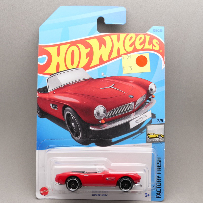 Hot Wheels 風火輪 BMW 507 寶馬 敞篷車 紅色