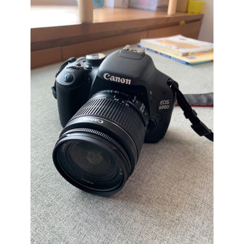 二手CANON EOS600D 含原廠18mm-55mm變焦鏡頭
