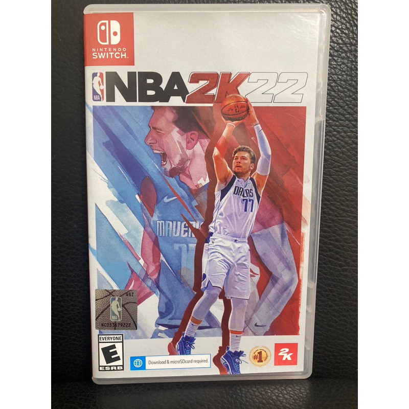 Nintendo Switch NBA 2K22 遊戲片