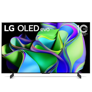 【LG 樂金】 OLED42C3PSA 42吋4K語音物聯網OLED電視 護眼認證 OLED evo C3極緻系列