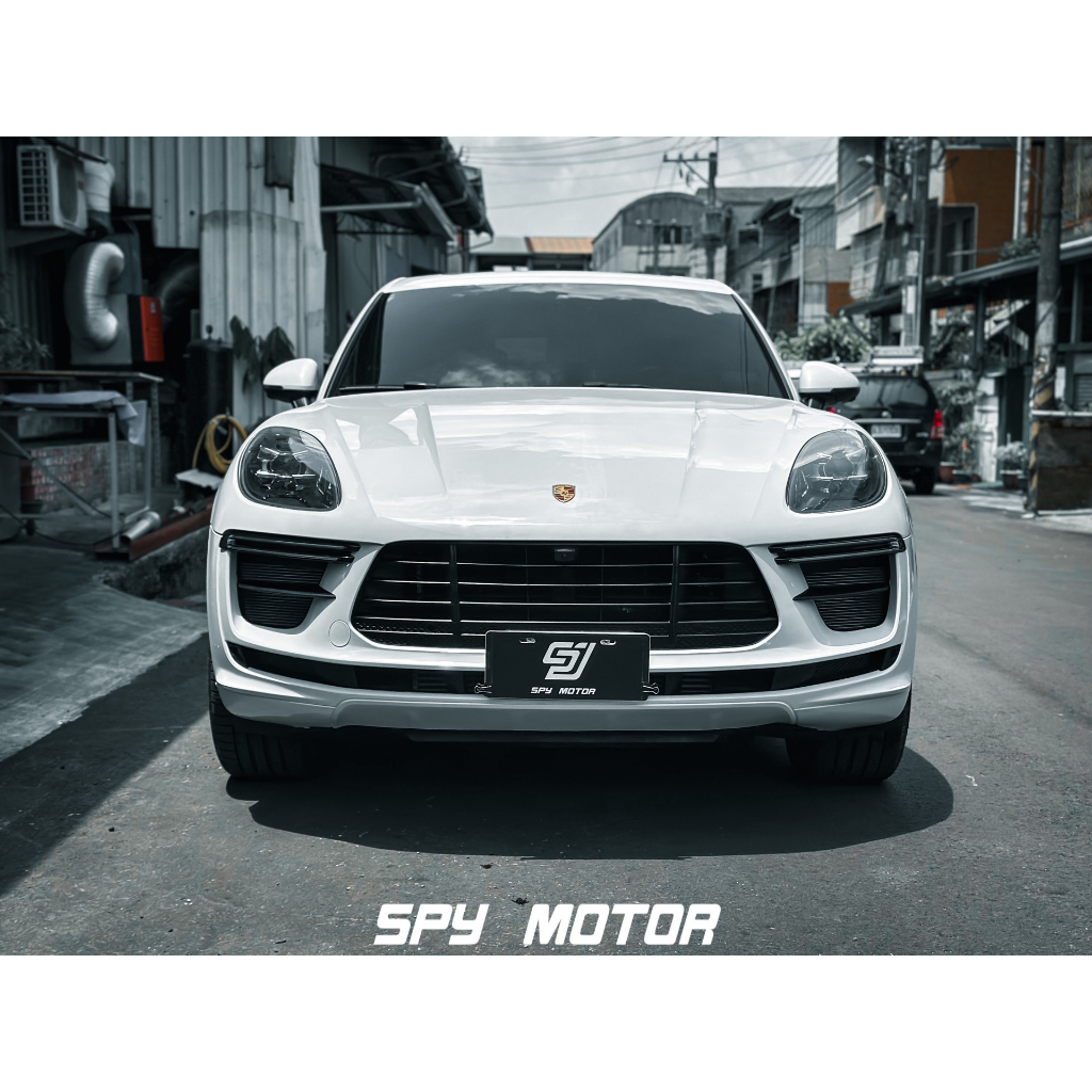 【SPY MOTOR】保時捷 Porsche Macan turbo樣式前保桿總成 pp材質