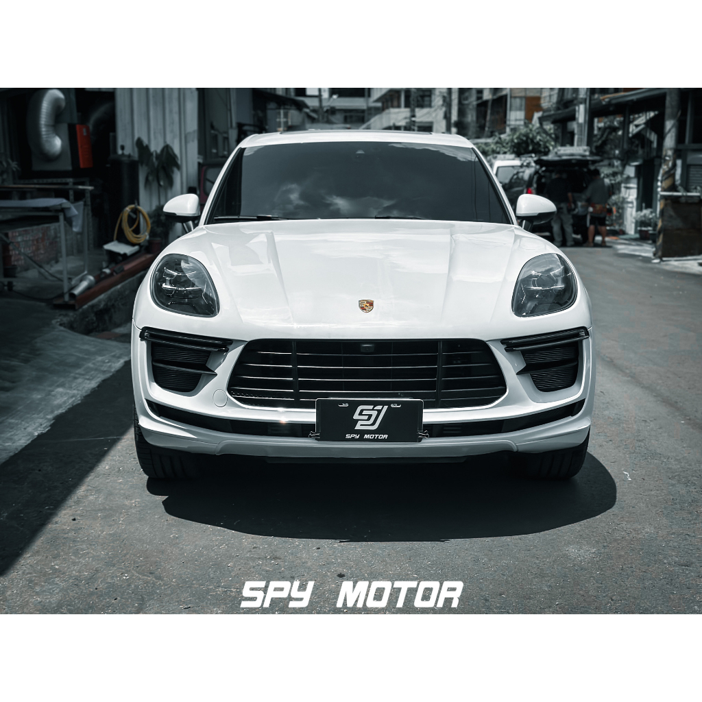 【SPY MOTOR】保時捷 Porsche Macan 14-21年 turbo樣式前保桿總成 pp材質