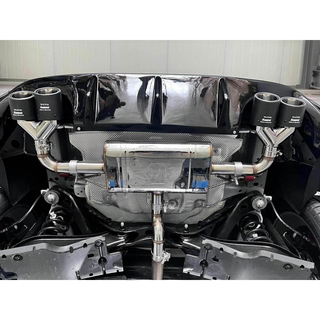 【法騰汽車百貨】Ford Focus MK4 / MK4.5 1.5T 專用 WK EXHAUST 四出加速排氣尾桶