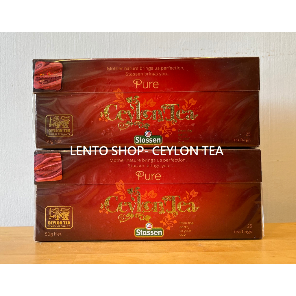 LENTO SHOP - 斯里蘭卡 司迪生 Stassen 精選紅茶包 2gx25包/盒