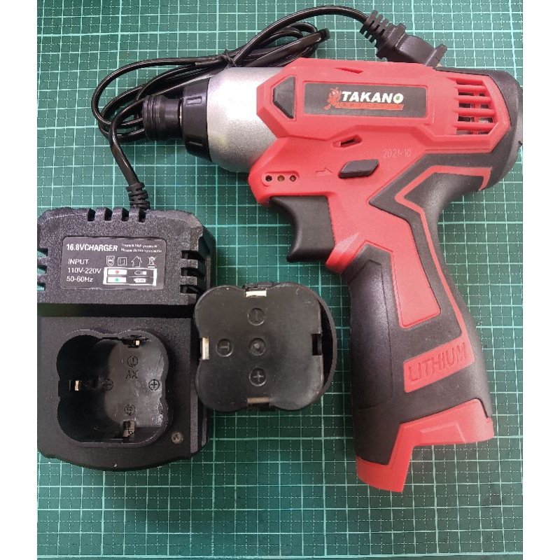 二手良品（購入未使用過）TAKANO 16.8v衝擊電鑽