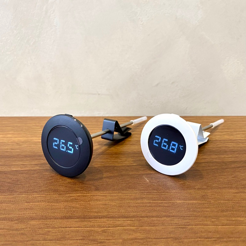 【滿888免運】TIMEMORE 小T數位電子溫度計 黑 / 白 速顯溫度計 螺紋 咖啡溫度計