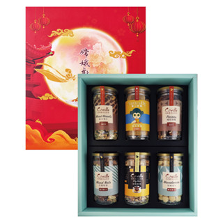 可夫萊 精品堅果 花好月圓禮盒-附提袋