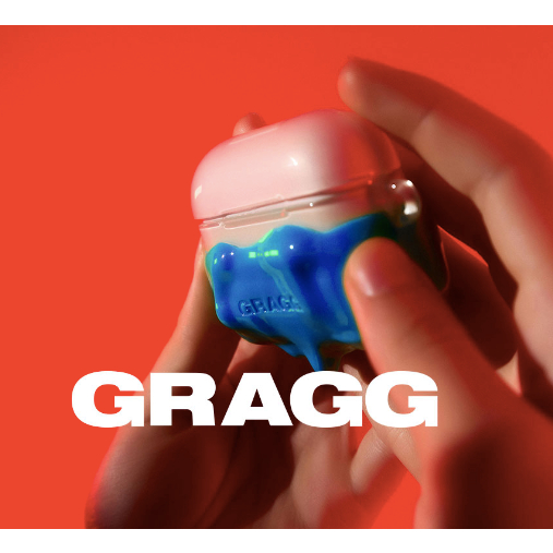 韓國GRAGG代購 融化冰塊airpod pro保護殼（預購）