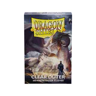 ✦陽光卡鋪✦ 龍盾 第三層 磨砂透明 Clear Outer 卡套 MTG PTCG 魔風 寶可夢 集換式卡牌 滿千免運