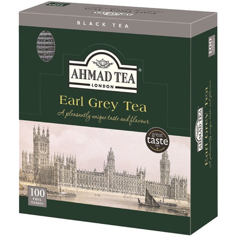 現貨 日本代購 英國AHMAD TEA 亞曼茶 100入伯爵茶   ✈️