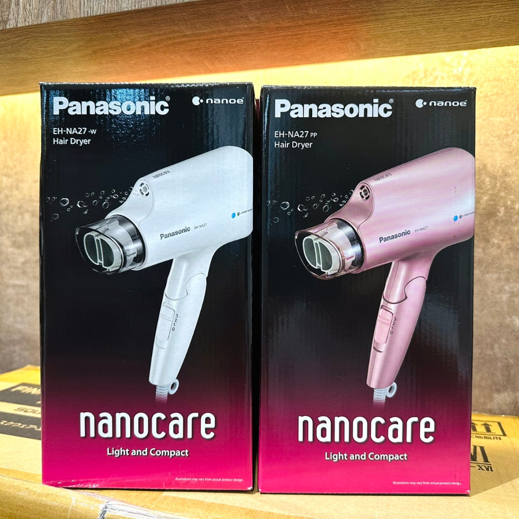[全新當天寄]Panasonic 國際牌負離子吹風機 EH-NA27 台灣公司貨 白色 粉色 保固一