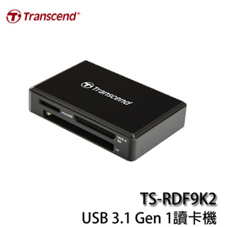 【3CTOWN】含稅附發票 USB 3.1 新版本 創見 F9 RDF9 TS-RDF9K2 讀卡機 不能讀晶片卡