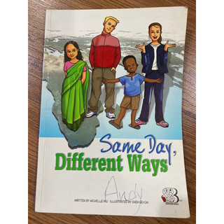 Same day, different ways. 英文圖書 無CD