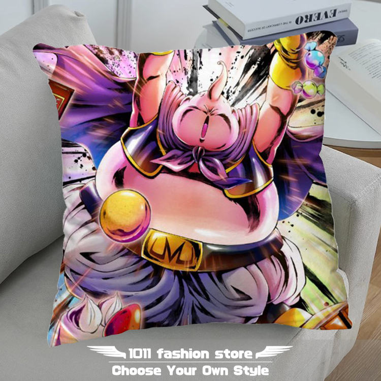 七龍珠 龍珠超 魔人普烏 普烏 胖普烏 小普烏 大普烏 方形抱枕 枕頭 抱枕 毛絨玩偶 娃娃 娃娃機 MB-001